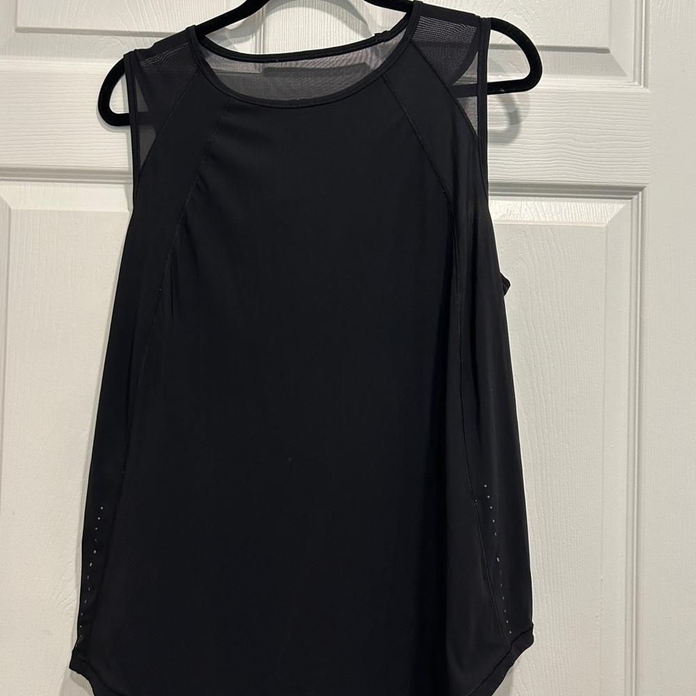 Lululemon Sculpt Black Tank Top loose fit 14 to 18 xl